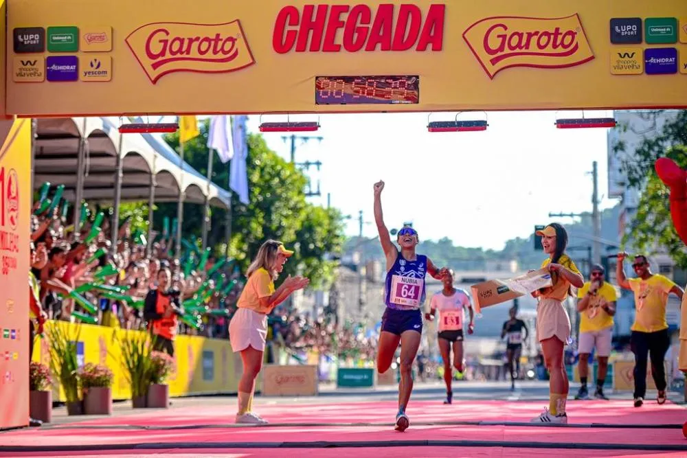 Nubia bicampeã (EsporteVix/Garoto)